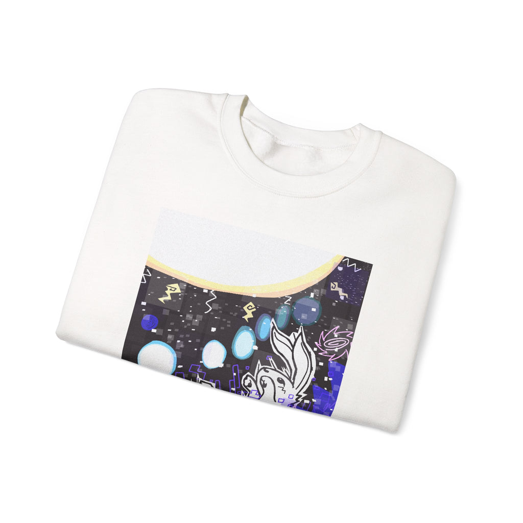 "Sun Rabbit" by Pazataque Unisex Heavy Blend™ Crewneck Sweatshirt