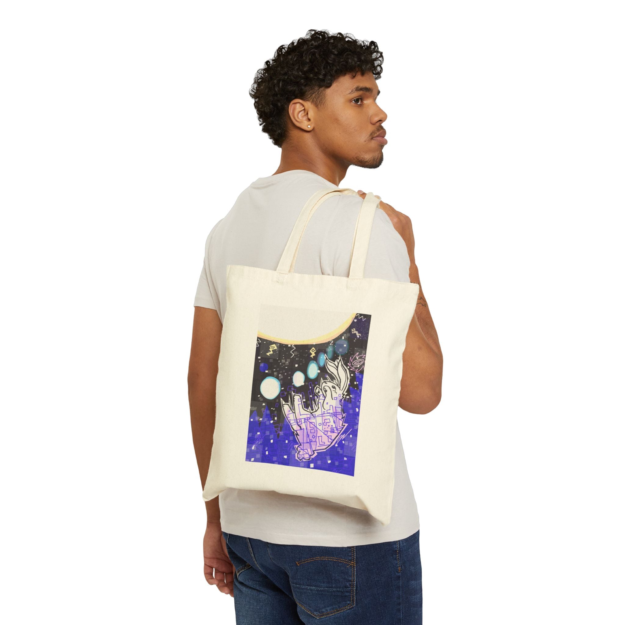 Cotton Canvas Tote Bag