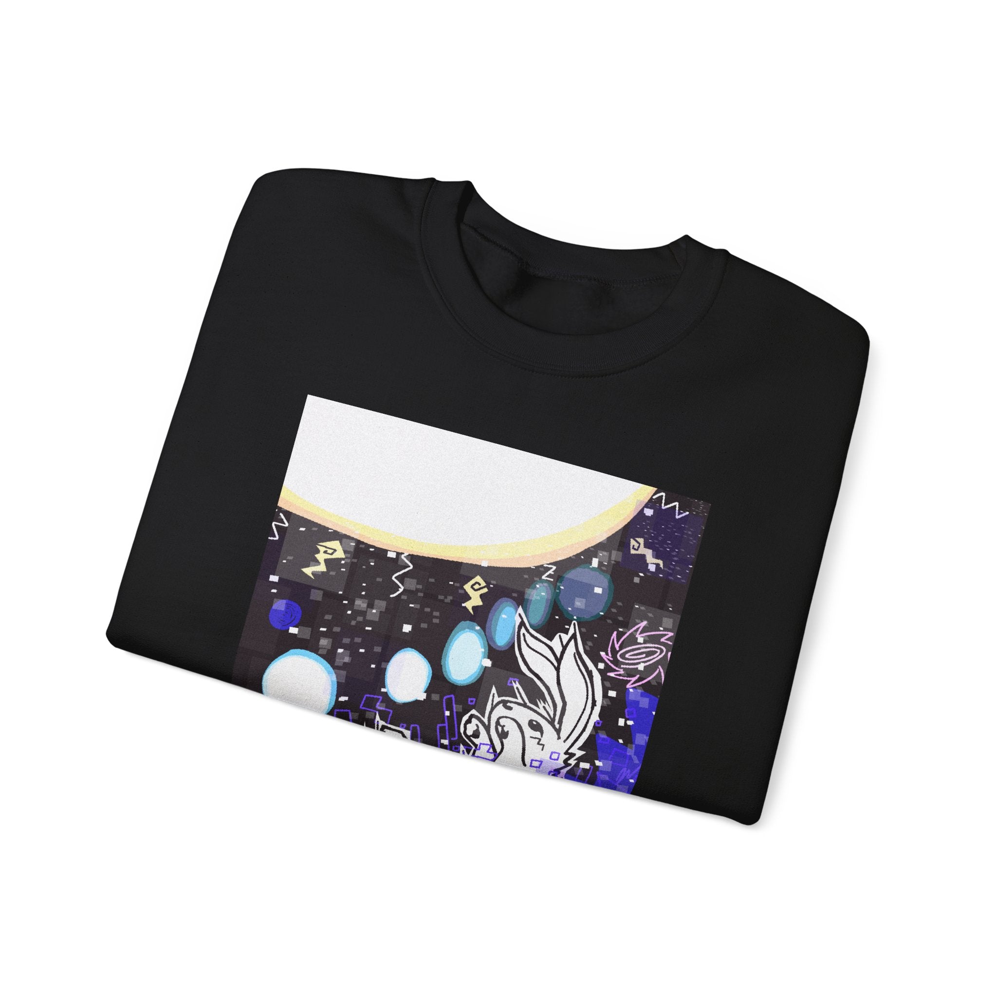 "Sun Rabbit" by Pazataque Unisex Heavy Blend™ Crewneck Sweatshirt