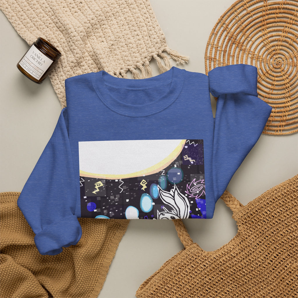 "Sun Rabbit" by Pazataque Unisex Heavy Blend™ Crewneck Sweatshirt