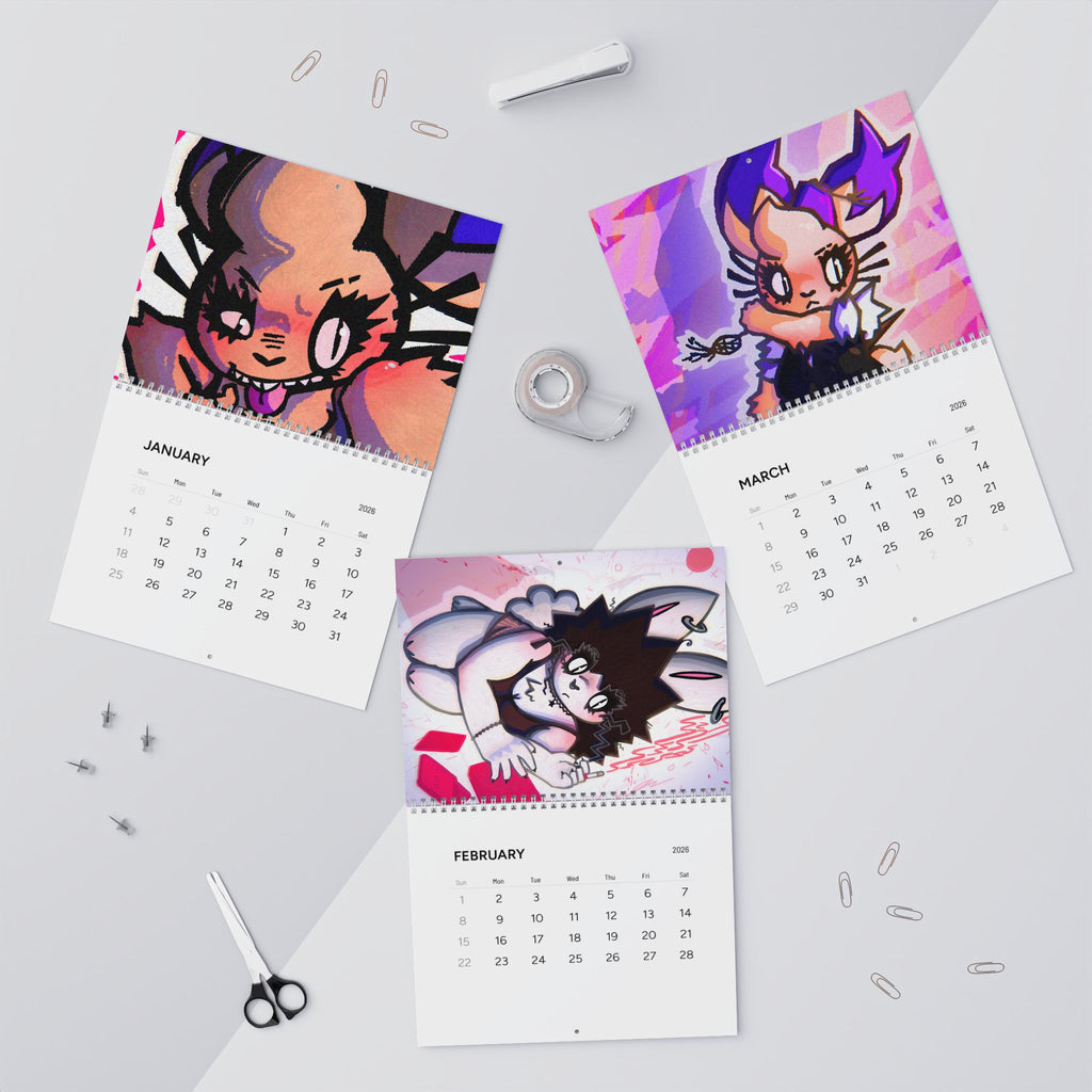 Paz Cedarwell Wall Calendars (2026)