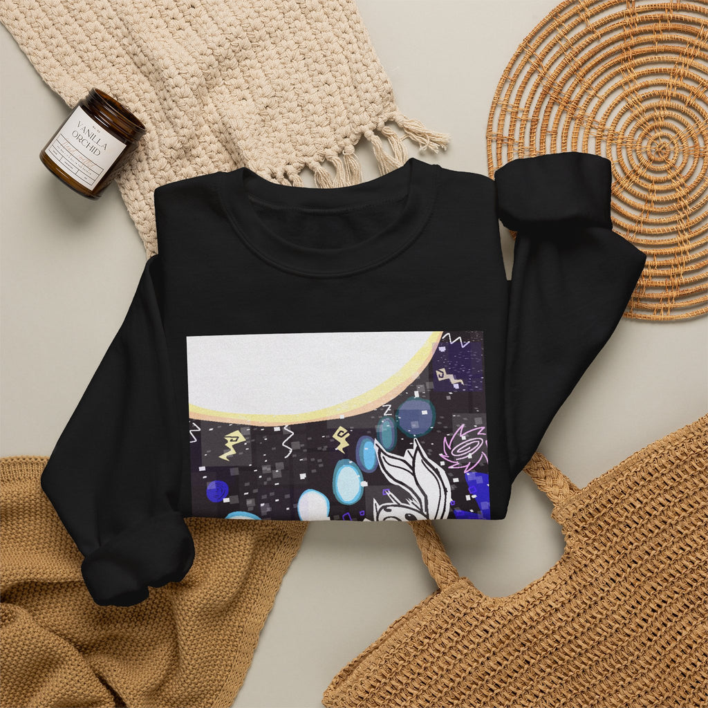 "Sun Rabbit" by Pazataque Unisex Heavy Blend™ Crewneck Sweatshirt