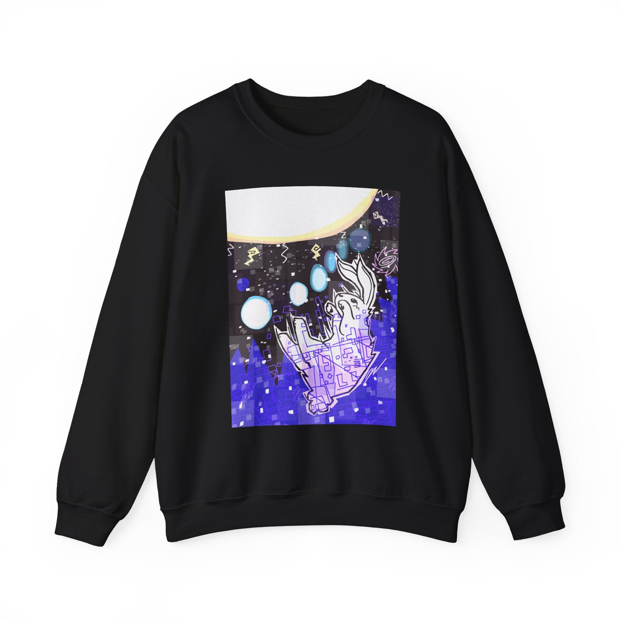"Sun Rabbit" by Pazataque Unisex Heavy Blend™ Crewneck Sweatshirt