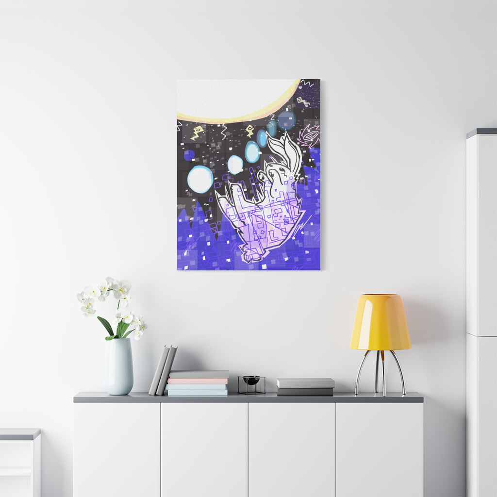 "Sun Rabbit" Matte Canvas, Stretched, 1.25"