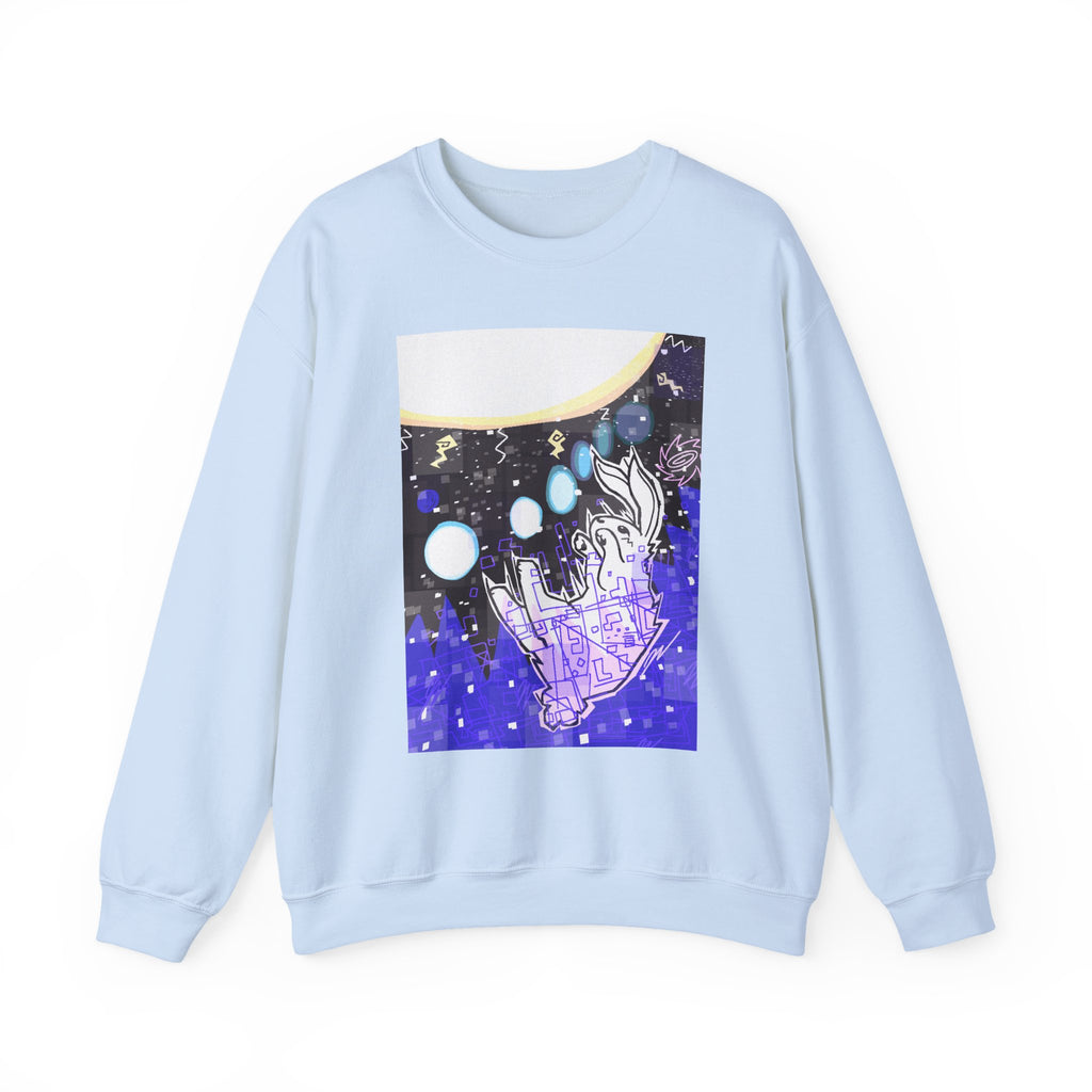 "Sun Rabbit" by Pazataque Unisex Heavy Blend™ Crewneck Sweatshirt