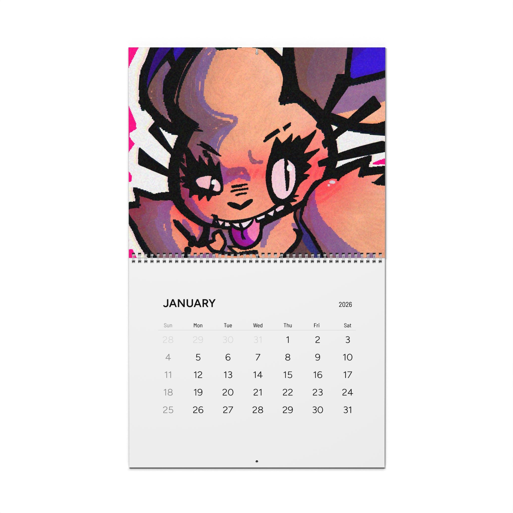 Paz Cedarwell Wall Calendars (2026)