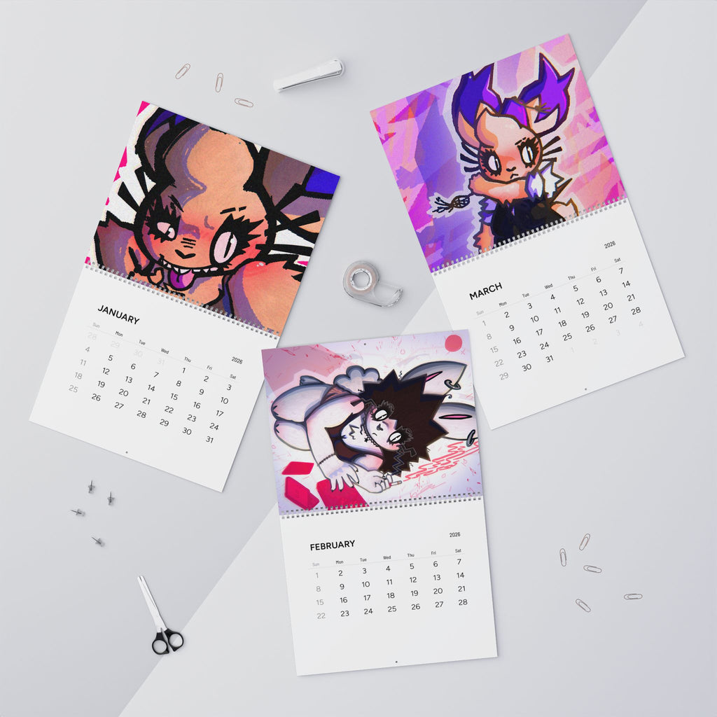 Paz Cedarwell Wall Calendars (2026)