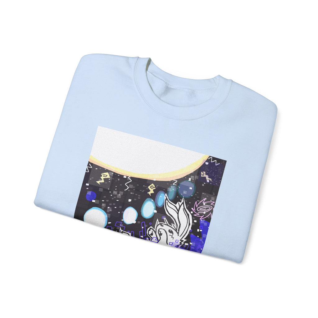 "Sun Rabbit" by Pazataque Unisex Heavy Blend™ Crewneck Sweatshirt