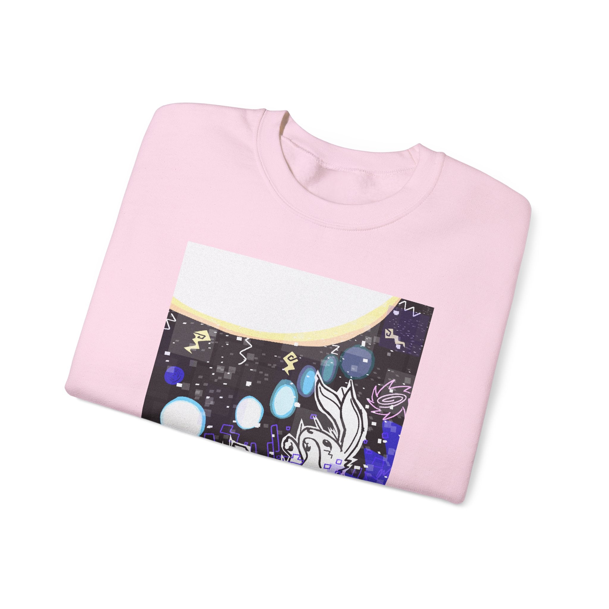 "Sun Rabbit" by Pazataque Unisex Heavy Blend™ Crewneck Sweatshirt