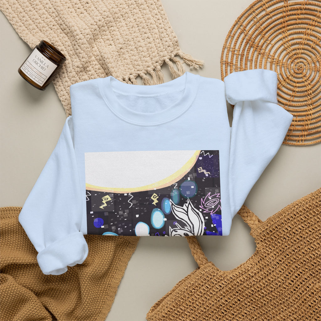 "Sun Rabbit" by Pazataque Unisex Heavy Blend™ Crewneck Sweatshirt